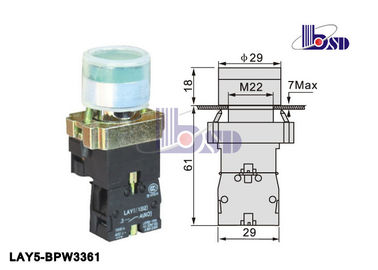 Professional Push Button On Off Switch For Controlling Signal And Interlocking Purposes