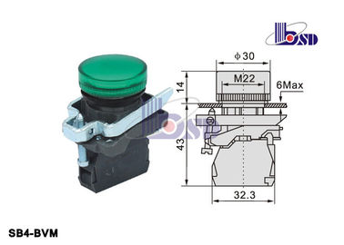 High Grade Round  Normally Closed Momentary Switch As Indicating Signals